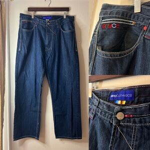 Vintage Y2K Enyce Men's Blue Jeans size 38